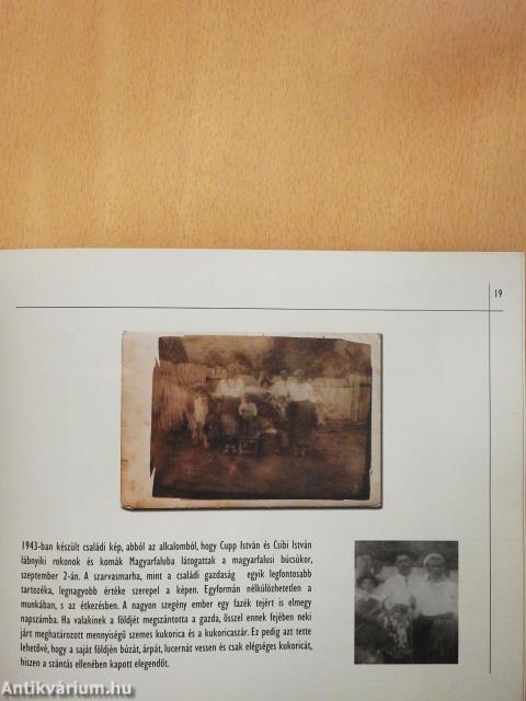 Magyarfalusi emlékek (dedikált példány)