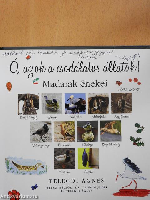 Madarak énekei (dedikált példány)