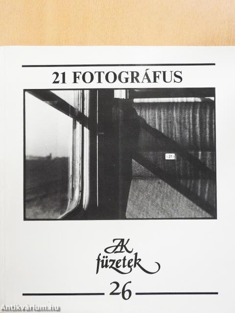 21 fotográfus (dedikált példány)