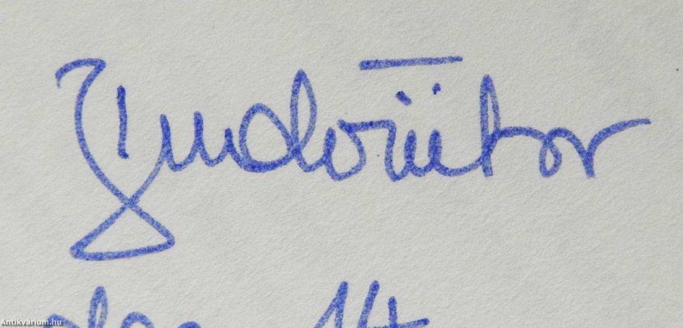 Kérdések világa (dedikált példány)