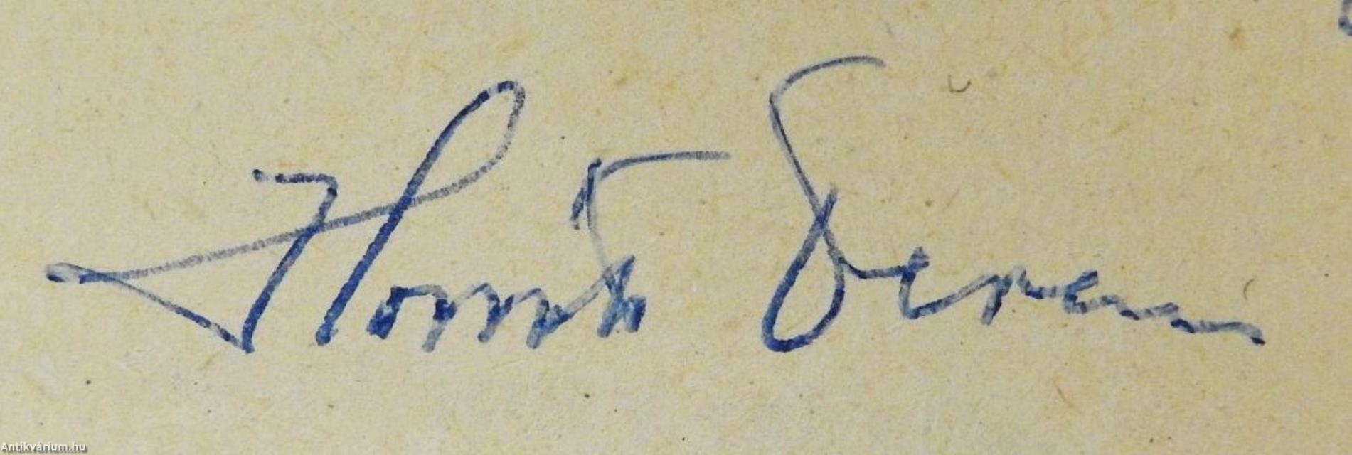 Szakrajzi és rajzolvasási példatár (dedikált példány)