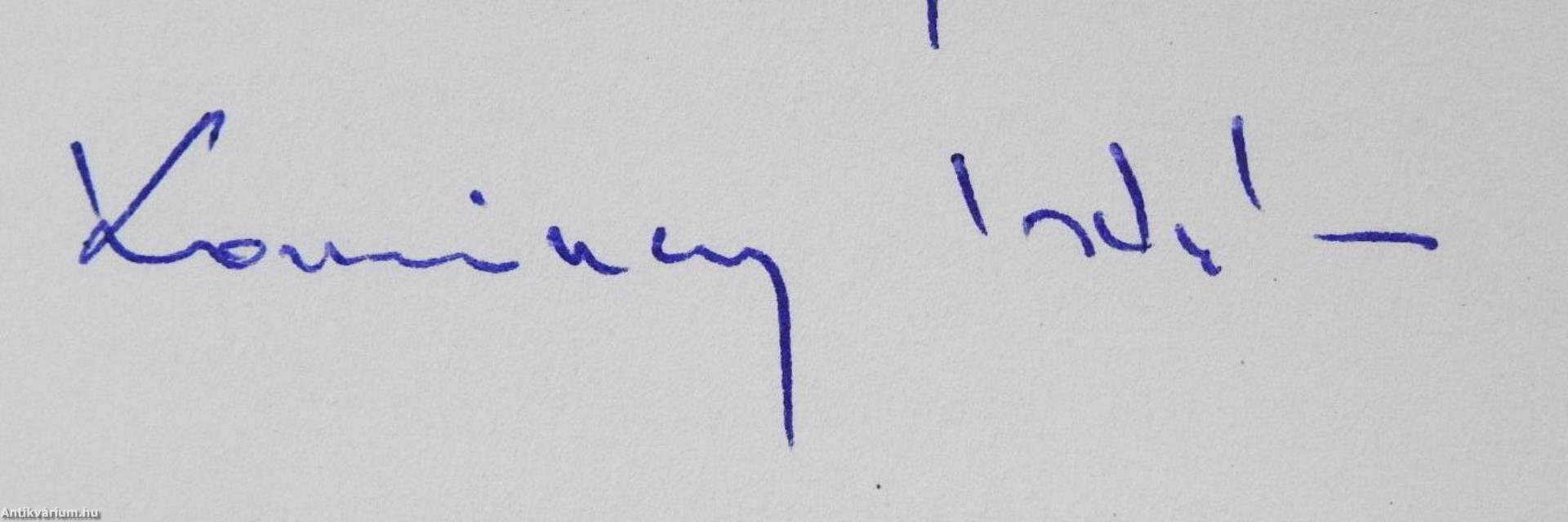 Nadány (dedikált példány)