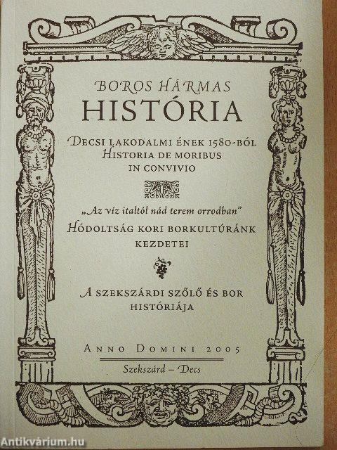 Boros hármas história