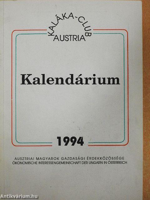Kaláka-Club Austria Kalendárium 1994.