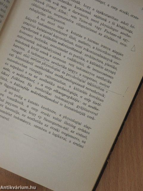 Physiologiai és psychologiai aesthetika