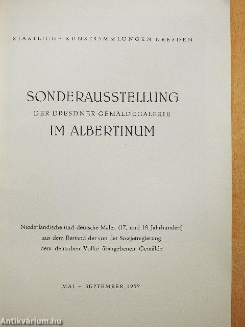 Sonderausstellung der Dresdner Gemäldegalerie im Albertinum