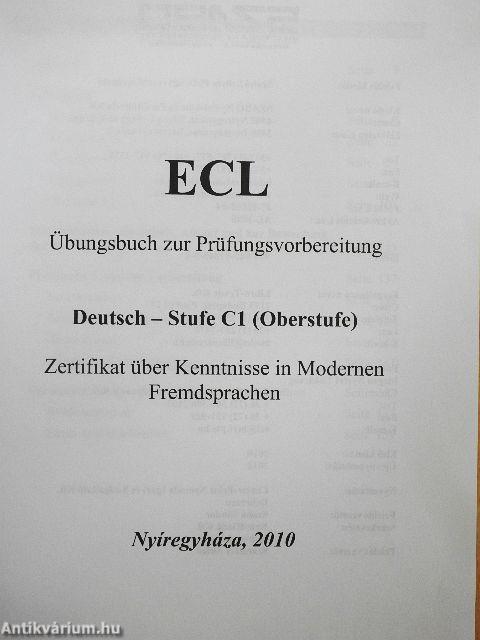ECL - Übungsbuch zur Prüfungsvorbereitung