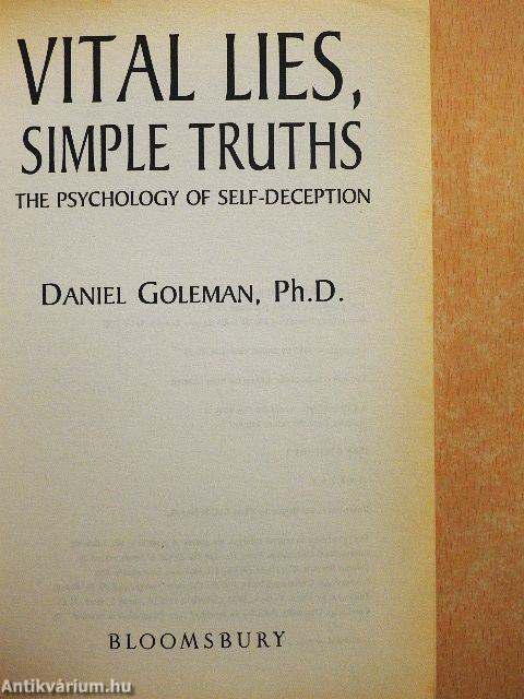 Vital Lies, Simple Truths