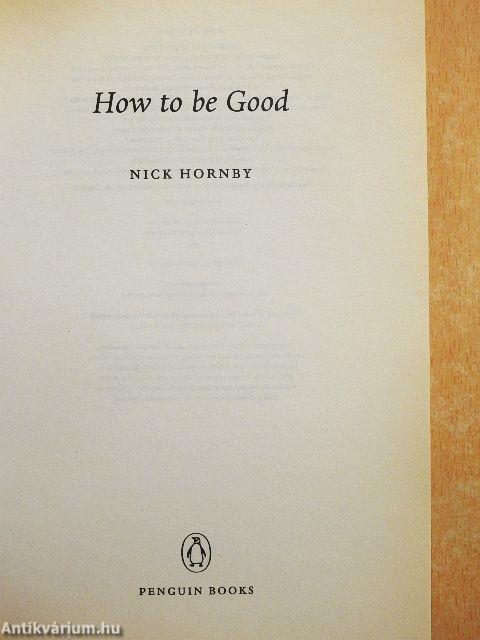 How to be Good
