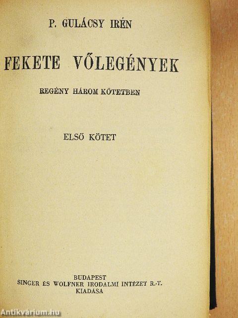 Fekete vőlegények I-III.