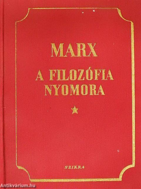 A filozófia nyomora