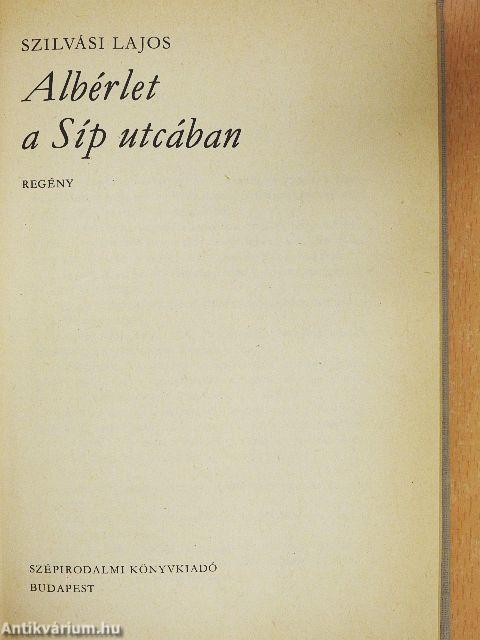 Albérlet a Síp utcában