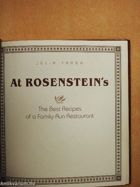 At Rosenstein's