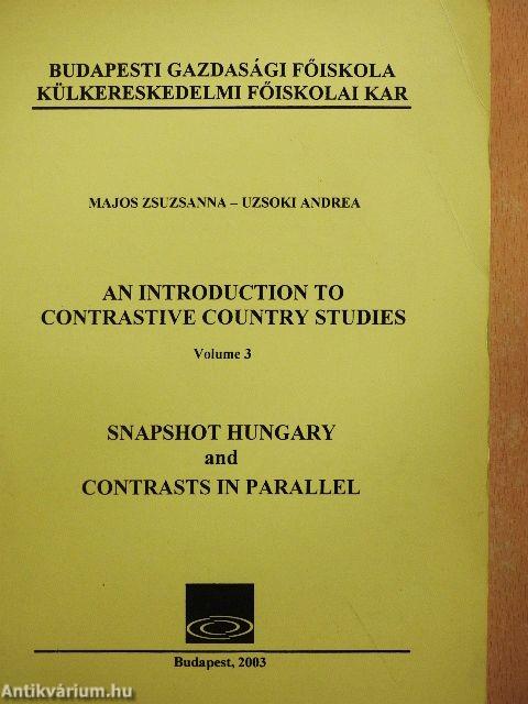 An Introduction to Contrastive Country Studies 3.