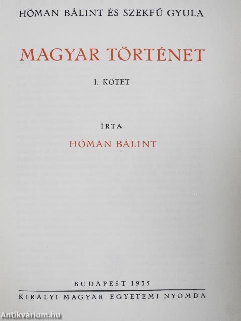 Magyar történet I-V.