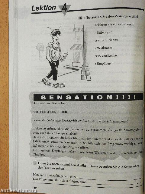 Unterwegs - Német II. munkafüzet