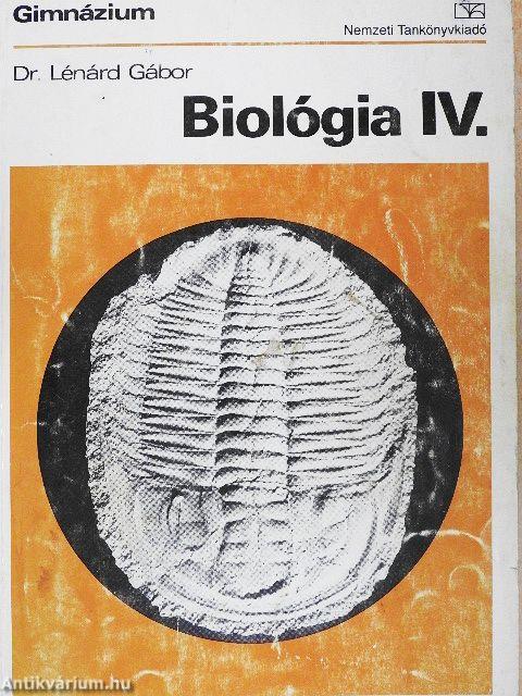 Biológia IV.
