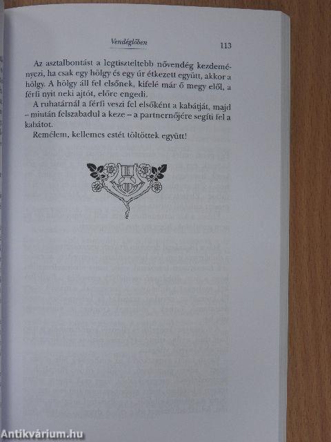 Zsuzsi néni illemtankönyve (dedikált példány)