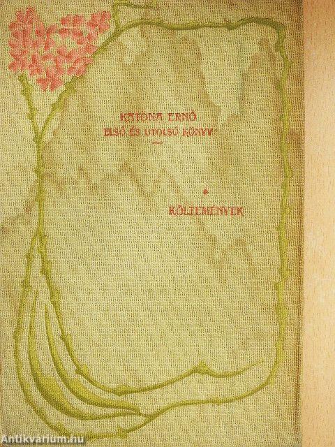 Első és utolsó könyv I-III.