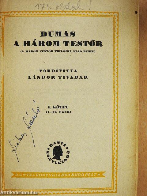 A három testőr I-II.