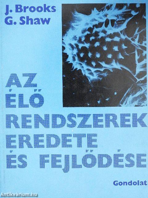 Az élő rendszerek eredete és fejlődése
