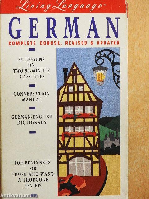 Conversational German/German Dictionary - 2db kazettával