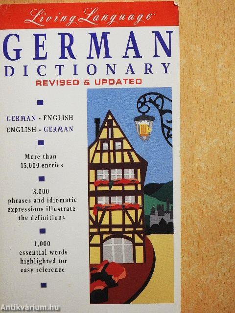 Conversational German/German Dictionary - 2db kazettával