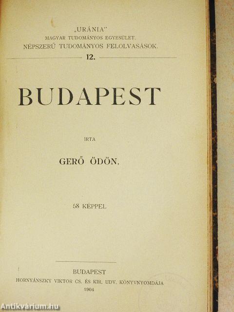 "Uránia" Magyar Tudományos Egyesület - Népszerű tudományos felolvasások 1-24.