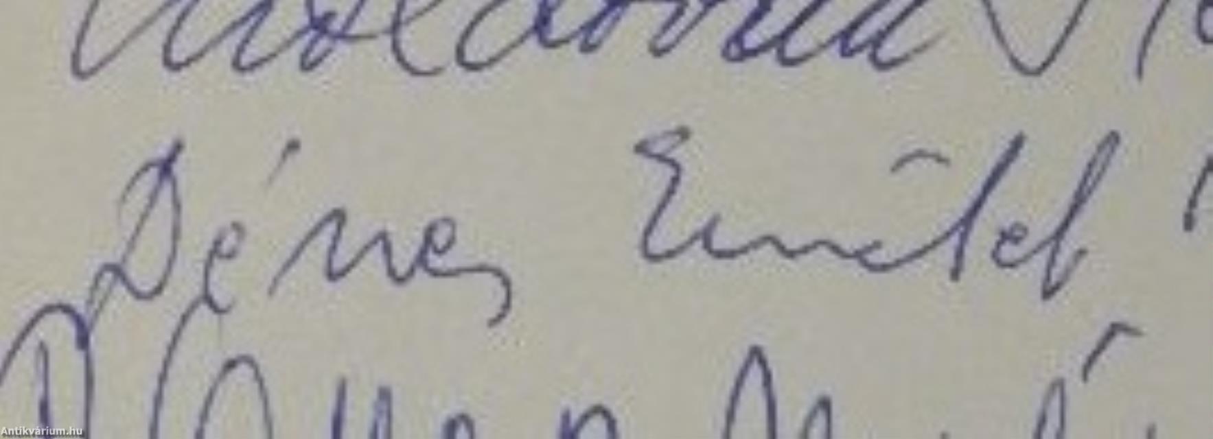 Ismerkedés a zenetörténettel (többszörösen dedikált példány)