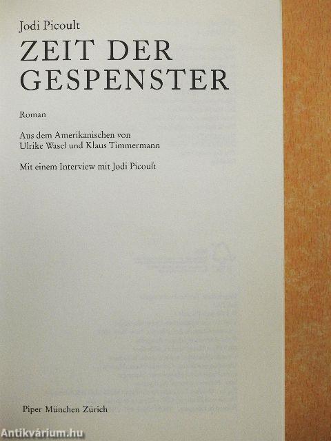 Zeit der Gespenster