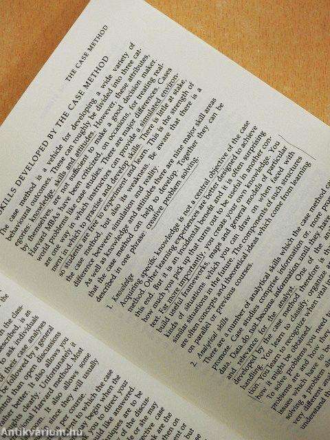 Learning from case studies