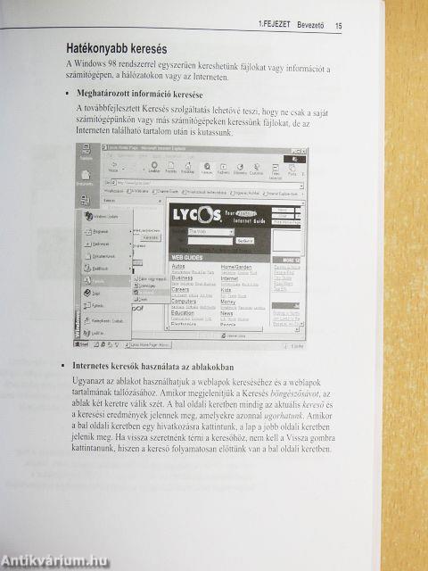 Bevezetés - Microsoft Windows 98