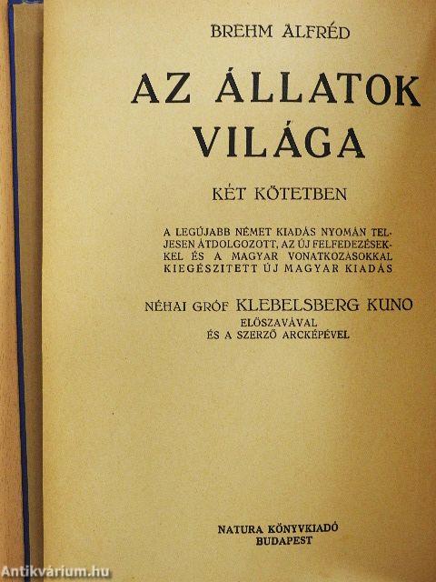 Brehm - Az állatok világa 1-2.