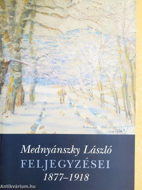 Mednyánszky László feljegyzései