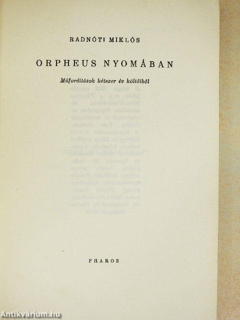 Orpheus nyomában