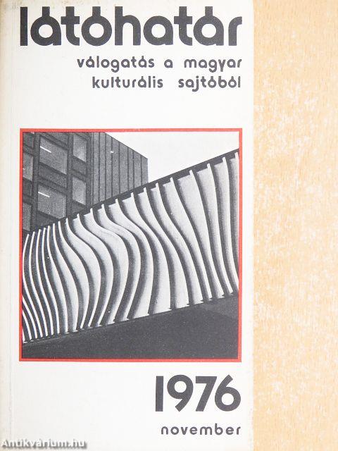 Látóhatár 1976. november