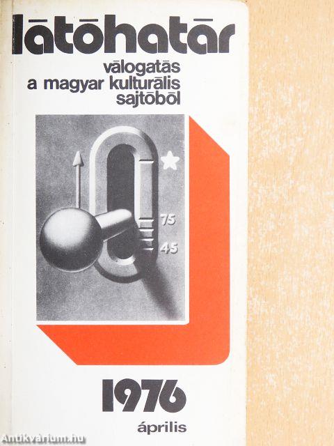 Látóhatár 1976. április