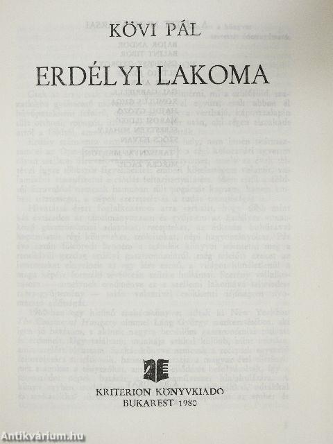 Erdélyi lakoma