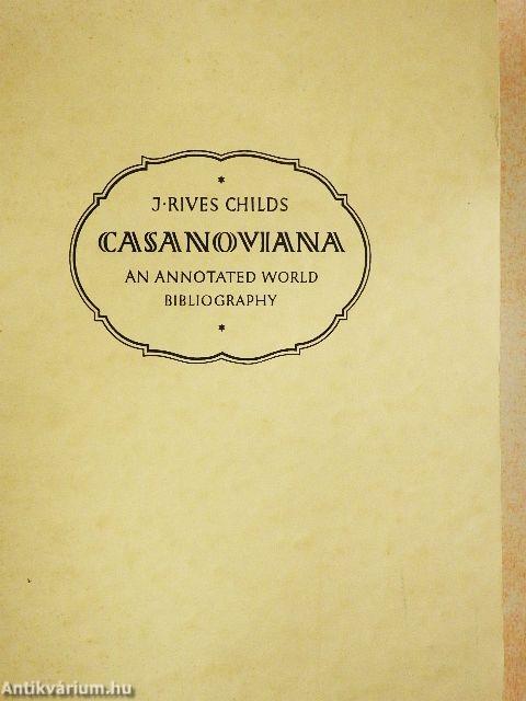 Casanoviana