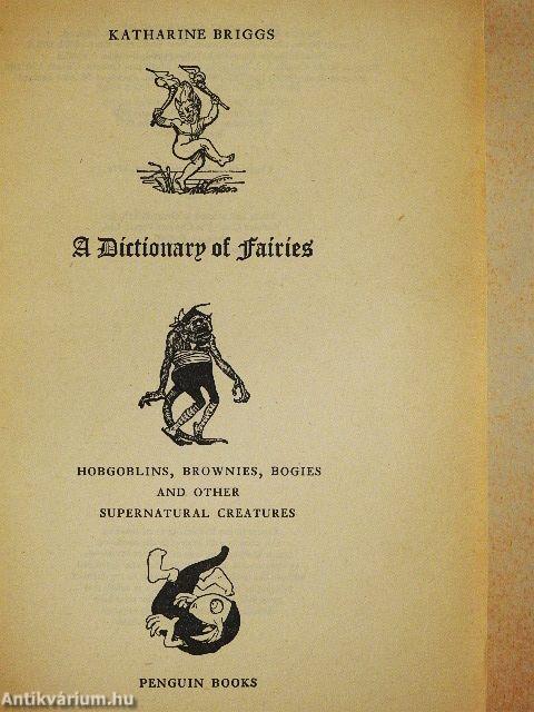 A Dictionary of Fairies