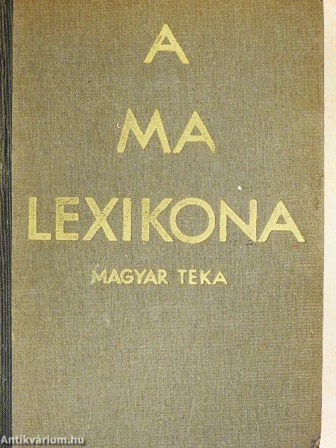 A Ma Lexikona