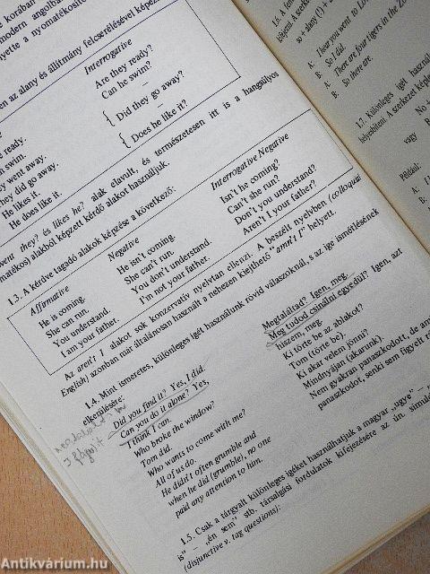 Angol nyelvkönyv haladók számára