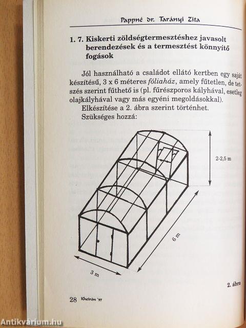 Zöldségek termesztése a kiskertben