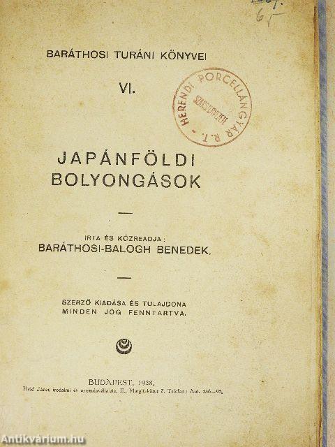 Japánföldi bolyongások