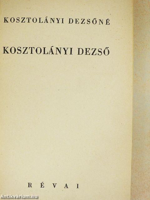 Kosztolányi Dezső
