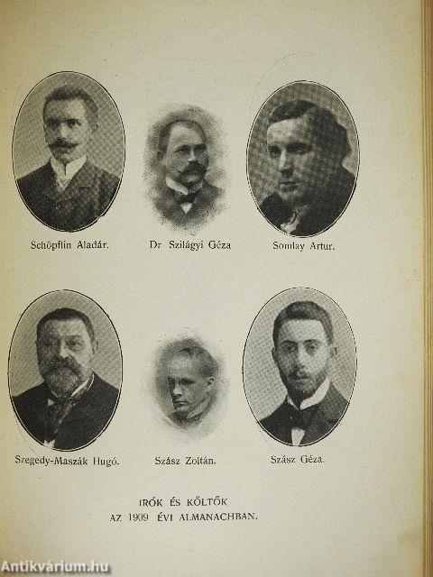 A Budapesti Ujságirók Egyesülete 1909-ik évi almanachja