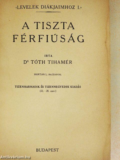 A tiszta férfiúság