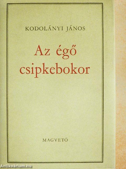 Az égő csipkebokor I-II.