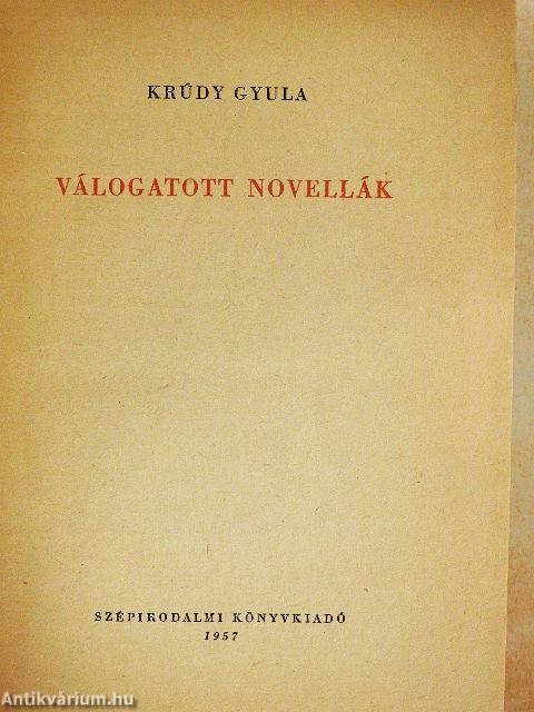 Válogatott novellák