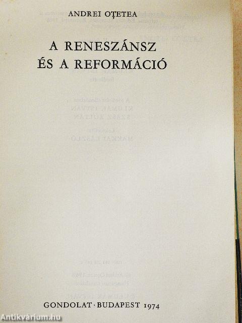 A reneszánsz és a reformáció